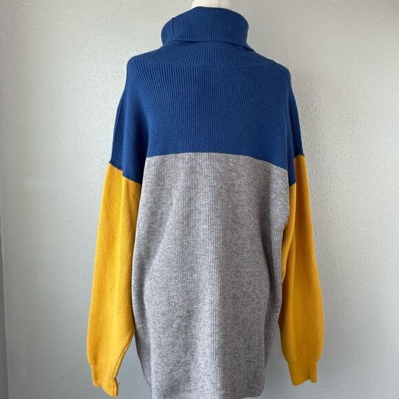 NWT Free People Turtleneck Sweater Size L - Picture 5 of 8